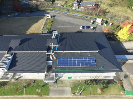 吉野中学校太陽光発電設備設置工事