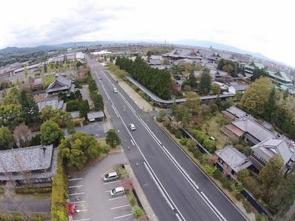 天理教教会本部東筋道路整備工事