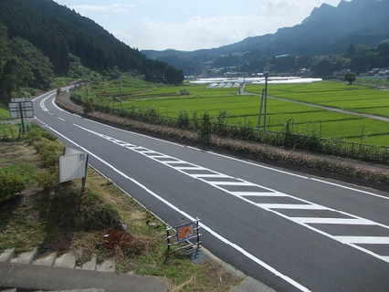 主要地方道　名張曽爾線　防災・安全交付金事業（地方道舗装修繕）