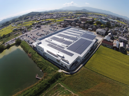 スーパーエバグリーン橿原膳夫店 太陽光発電システム(252.94kW)設置工事