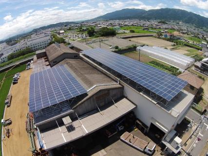 株式会社 安川鉄工建設 太陽光発電所（257.8kW)設置工事