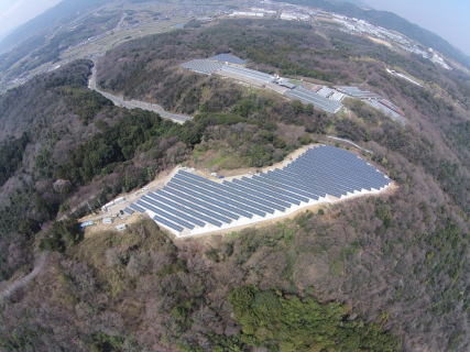 エヌエヌ宇野峠太陽光発電所(815.5kW)建設工事