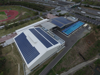 (株)ﾀﾅﾍﾞｴﾅｼﾞｰ立命館大学(BKC)ｽﾎﾟｺﾓ太陽光発電所(269.36kW)設置工事