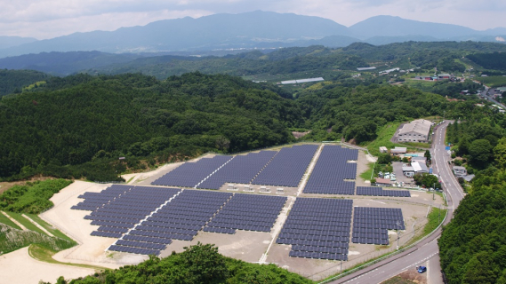 シャープ下市町太陽光発電所新設工事