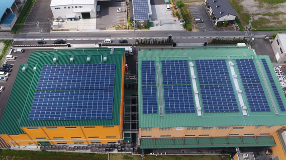 株式会社 宏和化成工業所 南新町太陽光発電所(223.8kW)設置工事