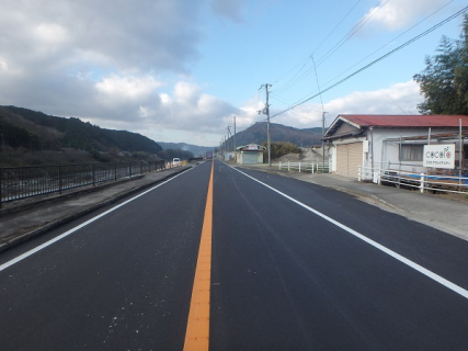 一般国道370号 佐名伝工区 舗装工事