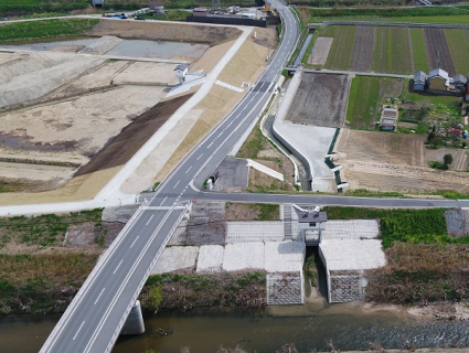 大和川保田遊水地内水取込樋門築造他工事