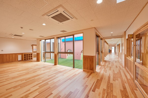 大淀町子育て支援拠点施設　未来樹　保育所型認定こども園新営工事