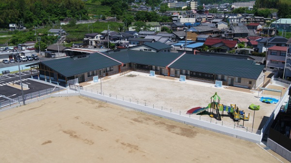 大淀町子育て支援拠点施設　未来樹　保育所型認定こども園新営工事
