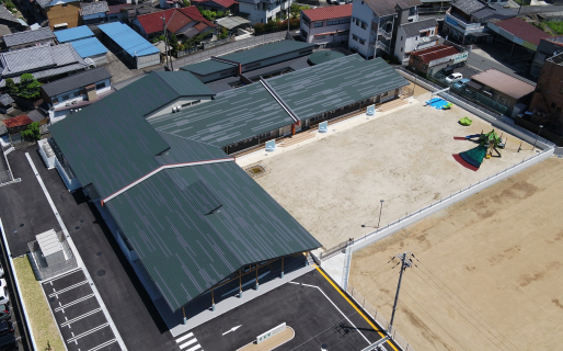 大淀町子育て支援拠点施設　未来樹　保育所型認定こども園新営工事