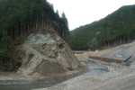 熊野川坪内地区土砂災害緊急対策工事