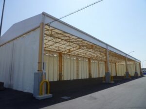 中央卸売市場荷捌き場新築工事