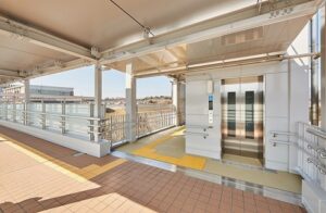 福神駅前横断歩道橋等整備工事