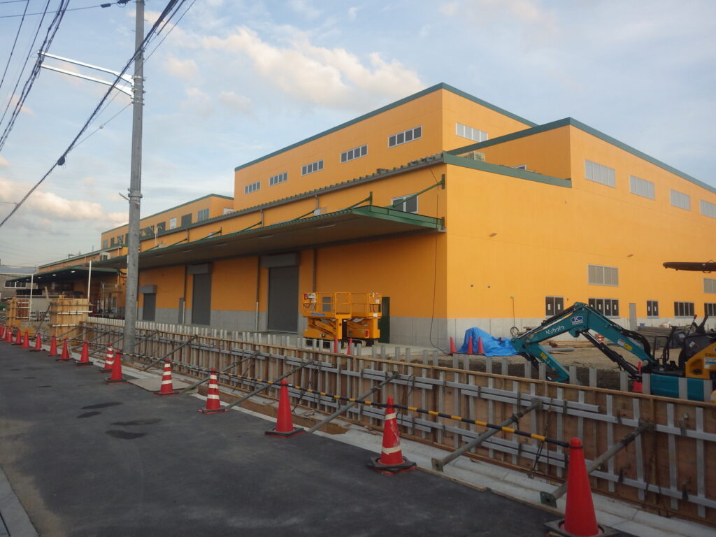 完成間近です