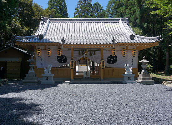 桧垣本八幡神社　拝殿新築工事　スライドバージョン編