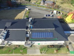 吉野中学校太陽光発電設備設置工事