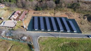 大野新田太陽光発電所(71.55kW)建設工事
