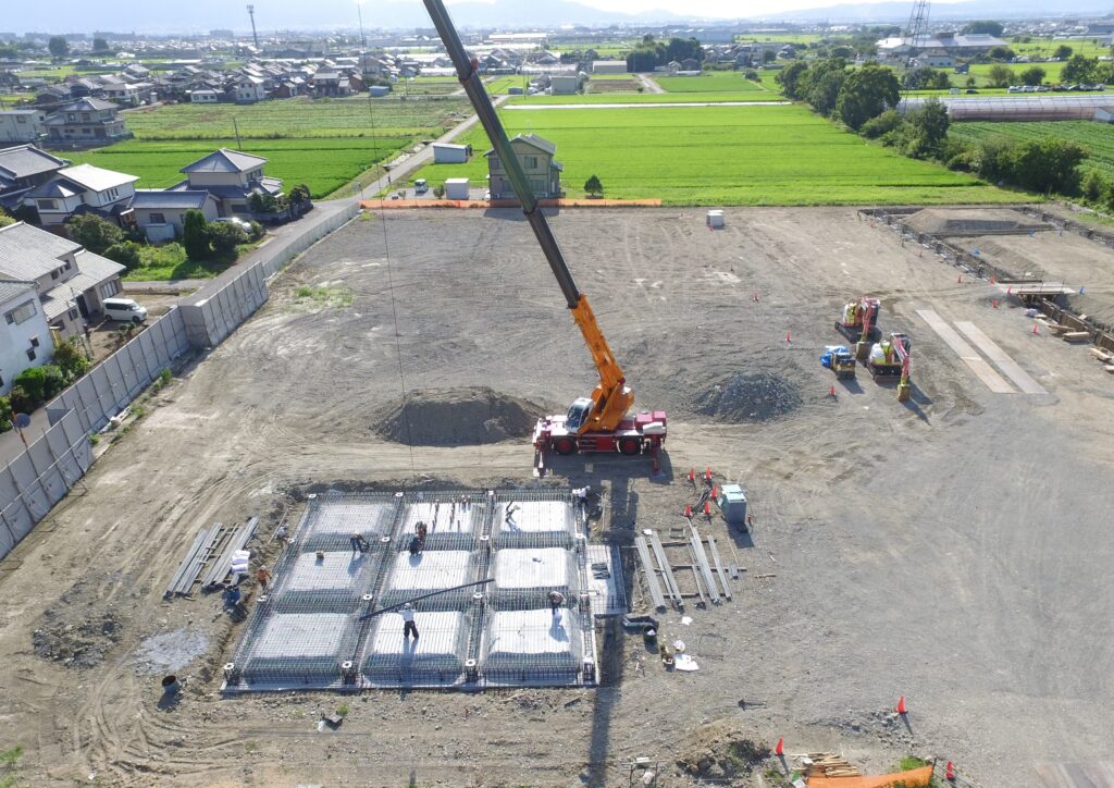 基礎工事完了に向けて！！