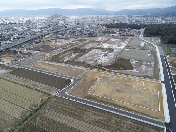 奈良県立医科大学新キャンパス造成工事【JV施工】