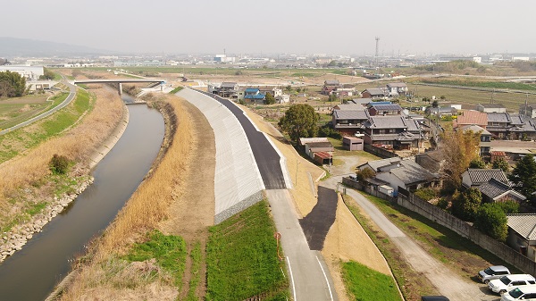 曽我川保田地区法肩補強他工事
