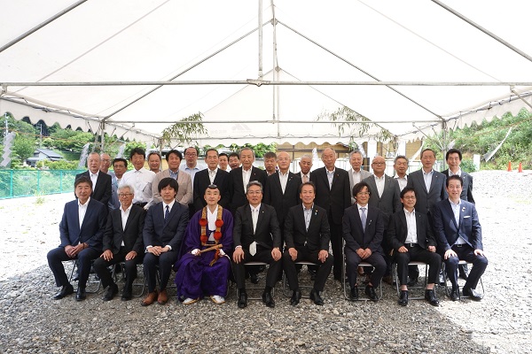 ☆洞川温泉ビジターセンター新築工事　起工式☆